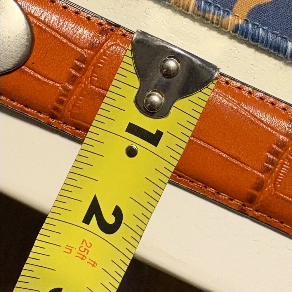 Mens University of Oklahoma‎ leather belt